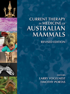 cover image of Current Therapy in Medicine of Australian Mammals